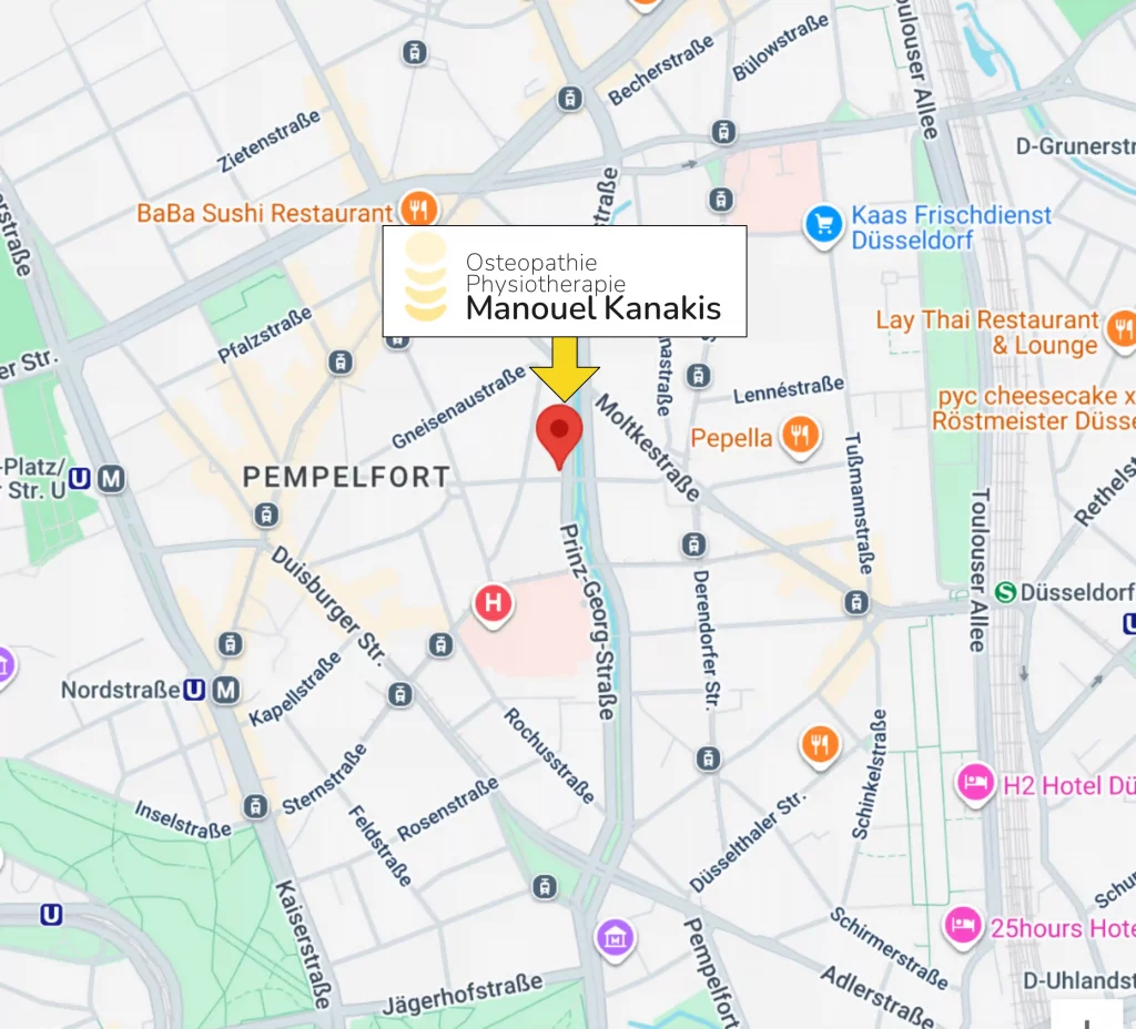 Osteopathie Heilpraxis Physiotherapie Privatpraxis Düsseldorf